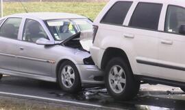 Į "Jeep" galą trenkėsi "Opel"