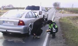 Į "Jeep" galą trenkėsi "Opel"