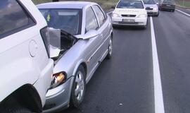 Į "Jeep" galą trenkėsi "Opel"