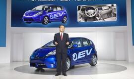 "Honda" sukūrė elektra varomą "Fit/Jazz"modelio versiją