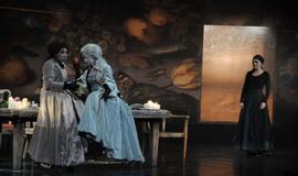 Spektaklio "Mirandolina, arba Šiandien vaidiname Goldonį" premjera