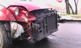 Avarija šalia uostamiesčio Lietuvininkų aikštės