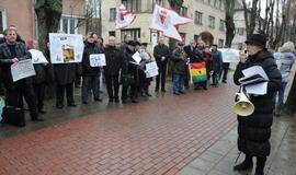 Klaipėdos prokuratūra sulaukė piketuotojų dėmesio