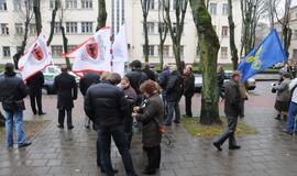 Klaipėdos prokuratūra sulaukė piketuotojų dėmesio