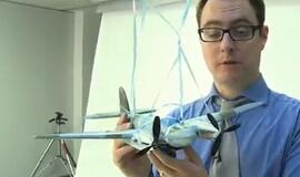 Popierinis lėktuvėlis užkariavo kosmosą