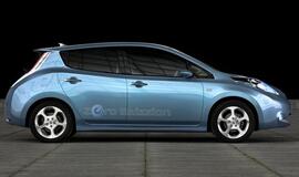 Pusiau oficialu: Europos 2011 metų automobiliu išrinktas elektromobilis "Nissan Leaf"