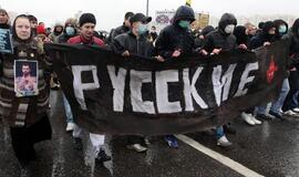 Rusijos miestuose vyko nacionalistų manifestacijos