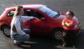 "Volkswagen Mini-Gol": automobilis gamtos nuskriaustiems žmonėms