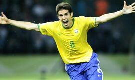 Brazilų futbolininkas Kaka antrą kartą taps tėvu