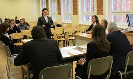 Klaipėdos moksleiviai simuliavo teismo procesą