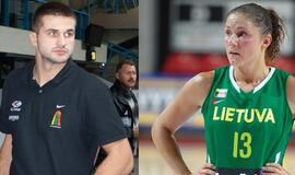 Linas Kleiza ir Sandra Linkevičienė - geriausi metų krepšininkai