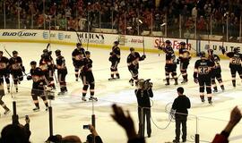 NHL čempionai šventė trečiąją pergalę iš eilės