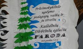 Originalios Klaipėdos pedagogų, darželinukų ir tėvelių eglutės