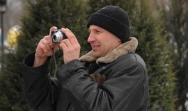 Kretingalėje papuošta kalėdinė eglė