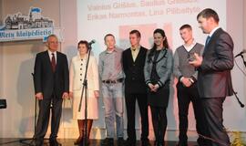 "Metų klaipėdietis 2010" ceremonija