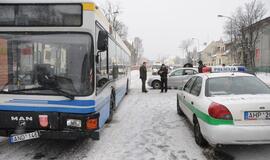 Avarijoje Herkaus Manto gatvėje sužalota moteris