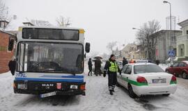 Avarijoje Herkaus Manto gatvėje sužalota moteris