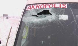 Klaipėdos sankryžoje nuverstas šviesoforas