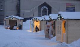 Klaipėdos Teatro aikštėje prasideda kalėdinė prekyba