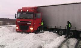 Vilkiko avarija autostradoje netoli Klaipėdos
