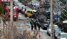 Prie teismo pastato Atėnuose (Graikija) detonavo bomba