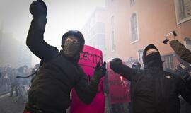 Italijoje kilo protestai dėl parlamento balsavimo