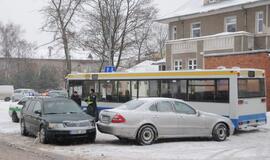 Avarijoje Herkaus Manto gatvėje sužalota moteris