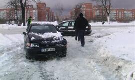 Avarija uostamiesčio Šilutės plente