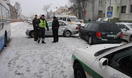 Avarijoje Herkaus Manto gatvėje sužalota moteris