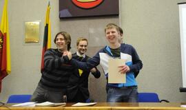 Pagerbtas aktyviausias uostamiesčio jaunimas