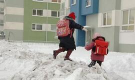 Gripas: Klaipėdos mokyklose - vis mažiau vaikų