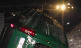 Kelionė į Palangą baigėsi griovyje