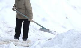 Klaipėdos bedarbiai kyla į kovą su sniegu