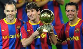 Lionelis Messi: tarp mūsų nėra vietos pavydui