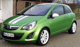 Modernizuota &quot;Opel Corsa&quot;: prekyba pradedama