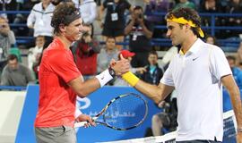 Parodomąjį mačą laimėjo Rafaelis Nadalis