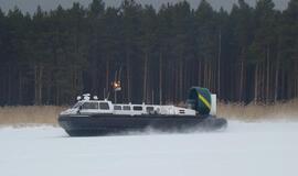 Pasieniečiai pasirengę teikti pagalbą potvynio zonoje