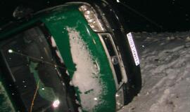 Į avariją kelyje Klaipėda-Palanga pateko mikroautobusas