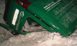 Į avariją kelyje Klaipėda-Palanga pateko mikroautobusas