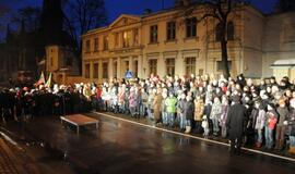 Klaipėdoje - laužas laisvės gynėjams atminti