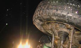 Į avariją kelyje Klaipėda-Palanga pateko mikroautobusas