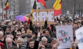 Tūkstančiai belgų Briuselyje reikalavo naujos vyriausybės