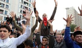 Alžyre vyksta masinė demonstracija prieš valdžios vykdomą politiką