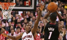 &quot;Heat&quot; išvykoje nugalėjo &quot;Raptors&quot;