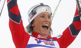 Pasaulio slidinėjimo čempionatas: Marit Bjoergen iškovojo antrąjį aukso medalį