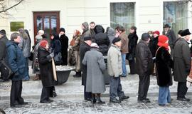 Vilniuje pašarvotas Justinas Marcinkevičius