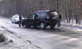 Lėbartų kelyje – "slidžios“ ir "girtos“ avarijos