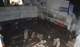 Kultūros ministras Klaipėdos dramos teatro statybvietėje