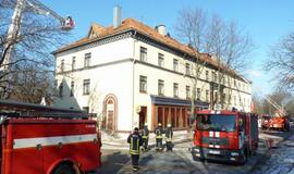 Uostamiesčio viešbutyje "Lūgnė" siautėjo ugnis