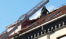 Uostamiesčio viešbutyje "Lūgnė" siautėjo ugnis